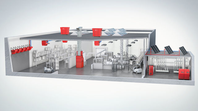Ian Dagley, Hoval, heating, sheds, retail, zone control, decentralised