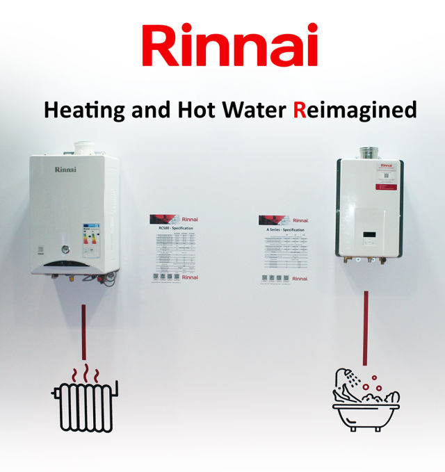 Rinnai, Zen, Zen Plus, hot water, Chris Goggin, installers, boilers, Wifi    