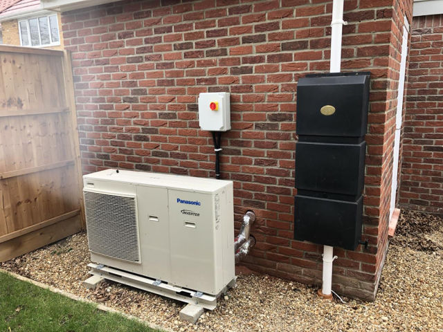 Panasonic, Cambridgeshire, Aquarea, Monobloc, heat pumps, heating