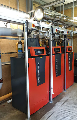 Science and Technology Facilities Council, STFC , Remeha, Gas 220 Ace boilers