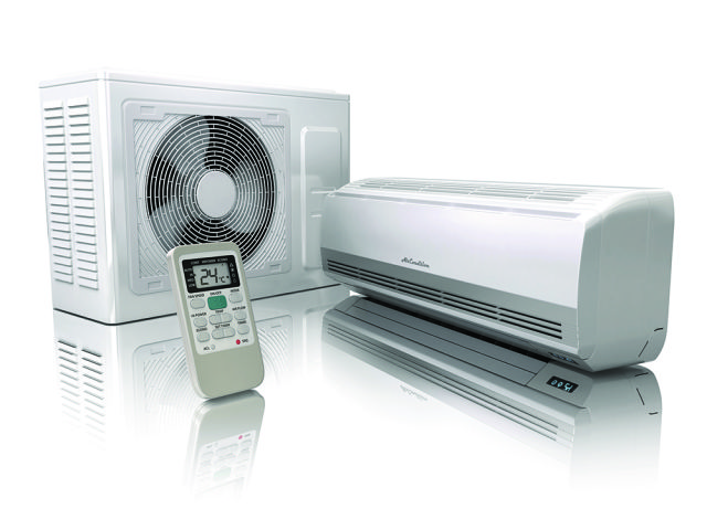 R32, air conditioning, chillers, fan coil units, FCUs, GWP