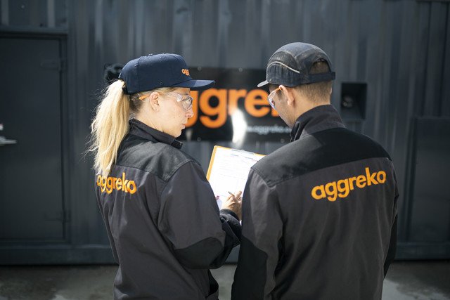 Aggreko, temporary power, heating, cooling, Carbon Trust, Chris Rason    