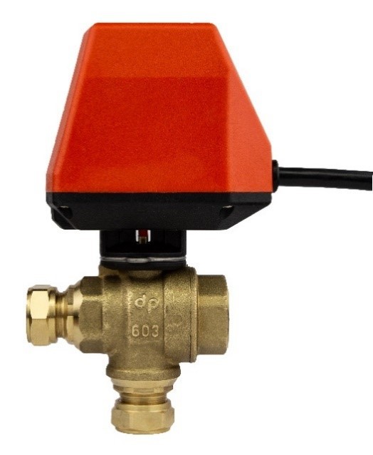 The De Pala 3-way 633BED Diverting Zone Valve