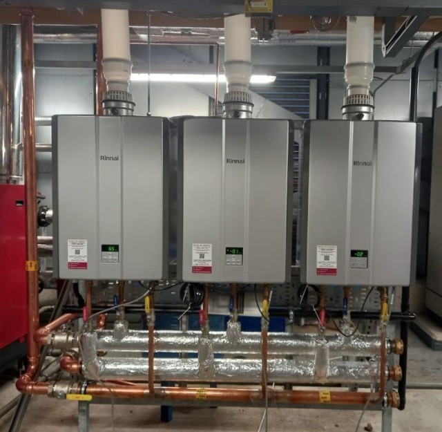 A Rinnai Installation