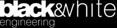 Black & White Engineering Logo