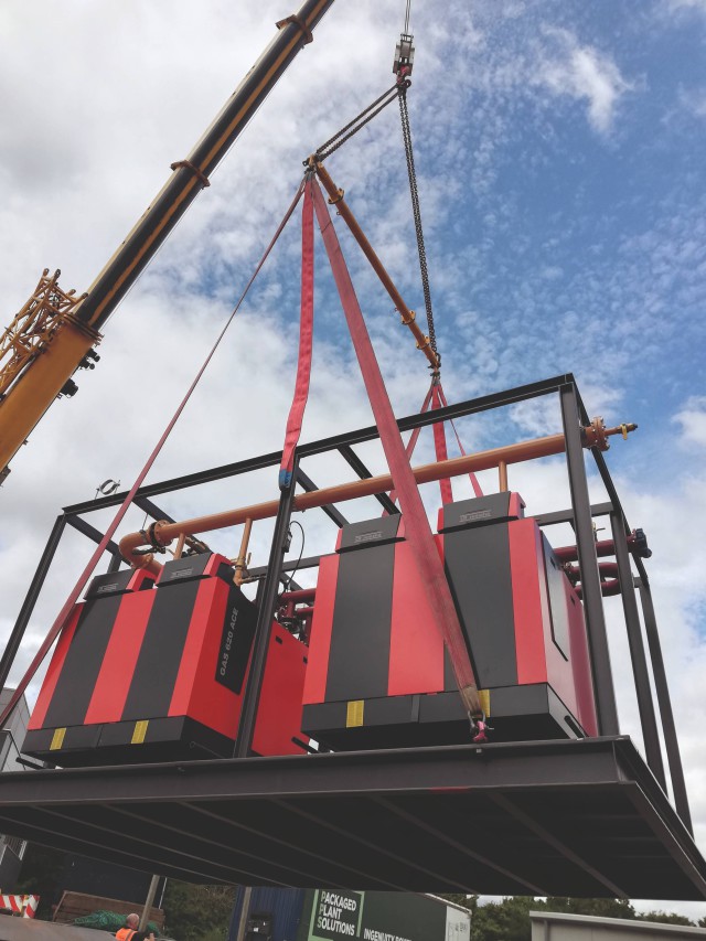 Packaged Plant room installation. 