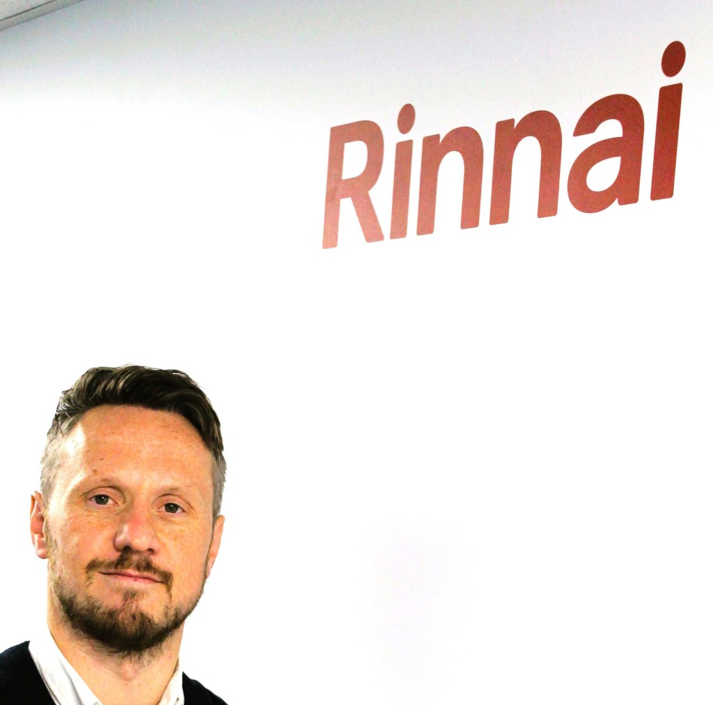 Chris Goggin of Rinnai