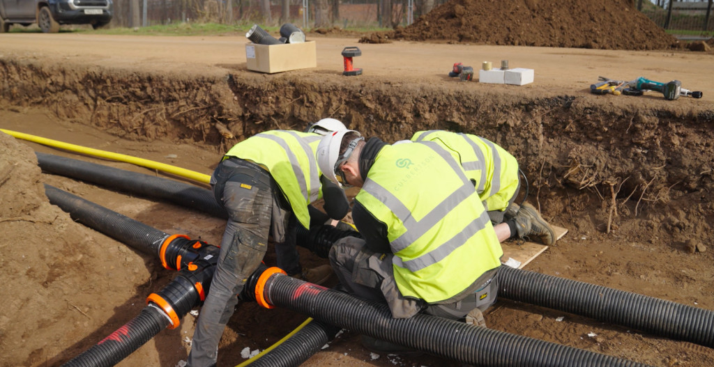 Rehau's Rauvipex district heating pipe was suited to the project