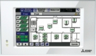 Mitsubishi touchscreen controller