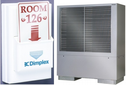 Dimplex, hotel, renewable energy, DHW, Electric Heating