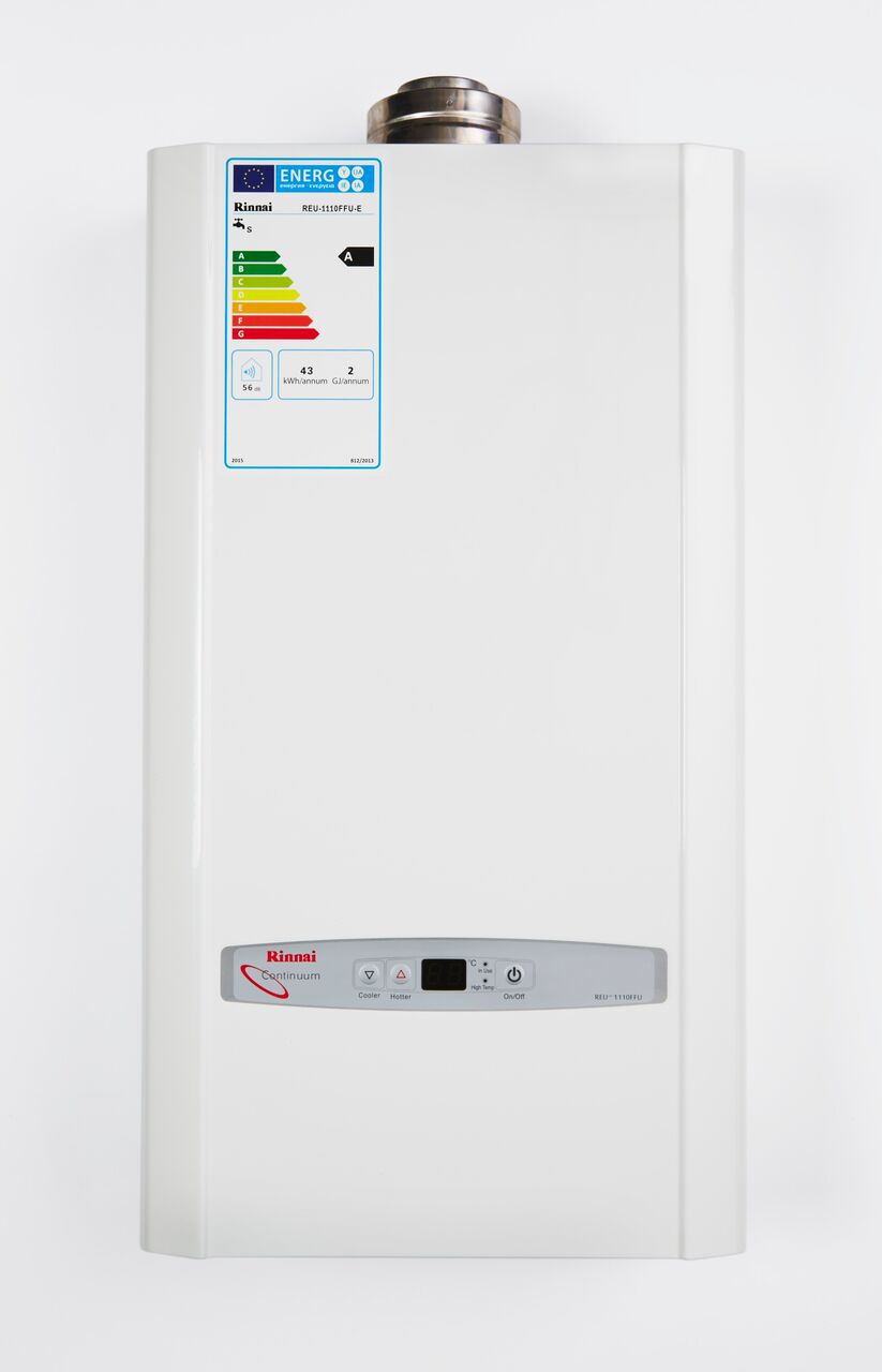 11i  water heater, continuous flow ErP, low NOx, Rinnai