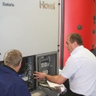 Commissioning, boiler, Hoval, space heating