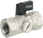 Inta, ball valve, quarter turn, flow control, flow regulation