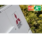 renewable energy, Mitsubishi Electric, heat pump, space heating