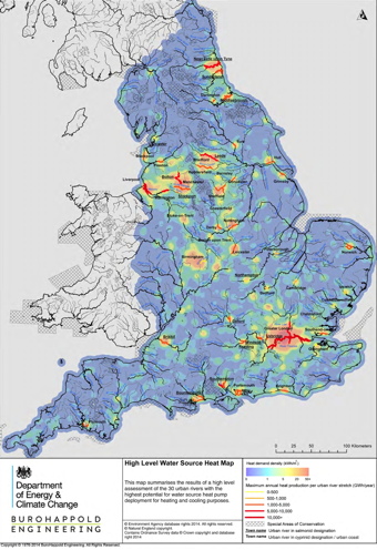 CIBSE, heat pumps, surface water, renewable energy