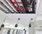 Rehau, air conditioning, chilled ceiling