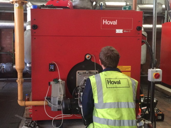 Hoval, boiler, space heating, replace, maintenance, refurbishment