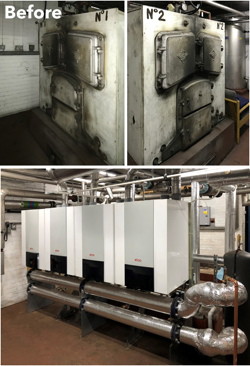 Dunsville Primary School, Doncaster, Elco, boilers, replaced
