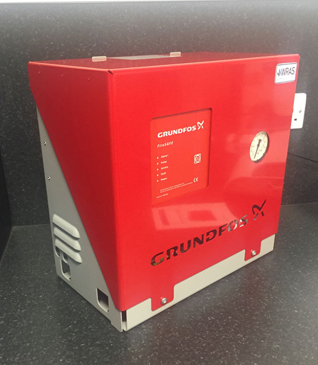 Grundfos, pumps, FireSafe, WRAS, fire safety, CM pump