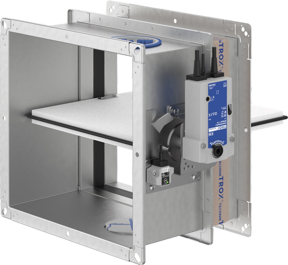 Rectangular fire damper