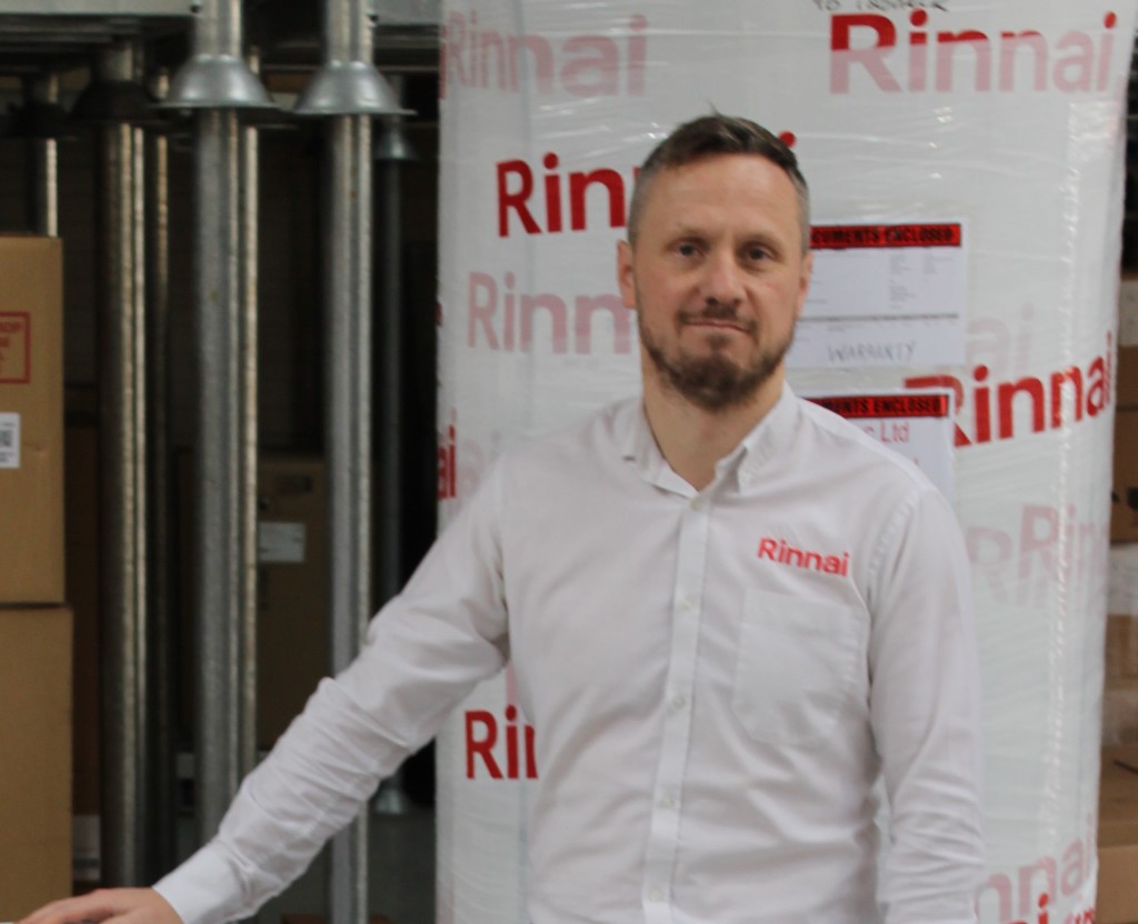 Chris Goggin of Rinnai