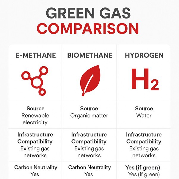 Green Gas Comparison