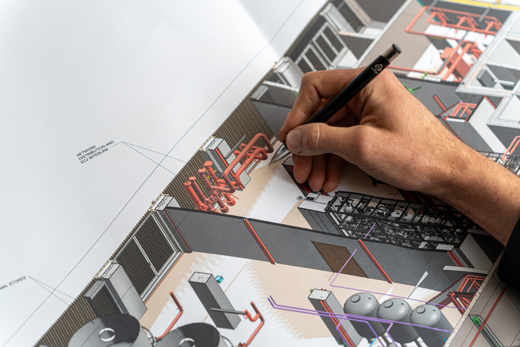Module sizes, weights and lifting sequences must be considered as early as the design stage, especially in congested riser shafts or restricted plant rooms 