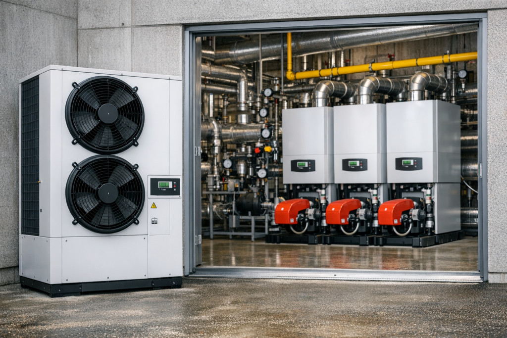 Hybrid Systems can be controlled to respond dynamically to external conditions, energy tarriffs and carbon intensity signals