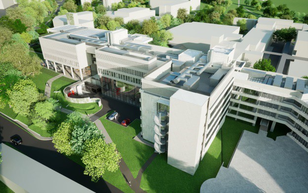 The Lasdun Wall redevelopment combines conservation of one of Britain’s most significant post-war university buildings with the creation of modern research laboratories designed for the next generation of scientific discovery