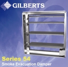 Gilberts, smoke evacuation damper