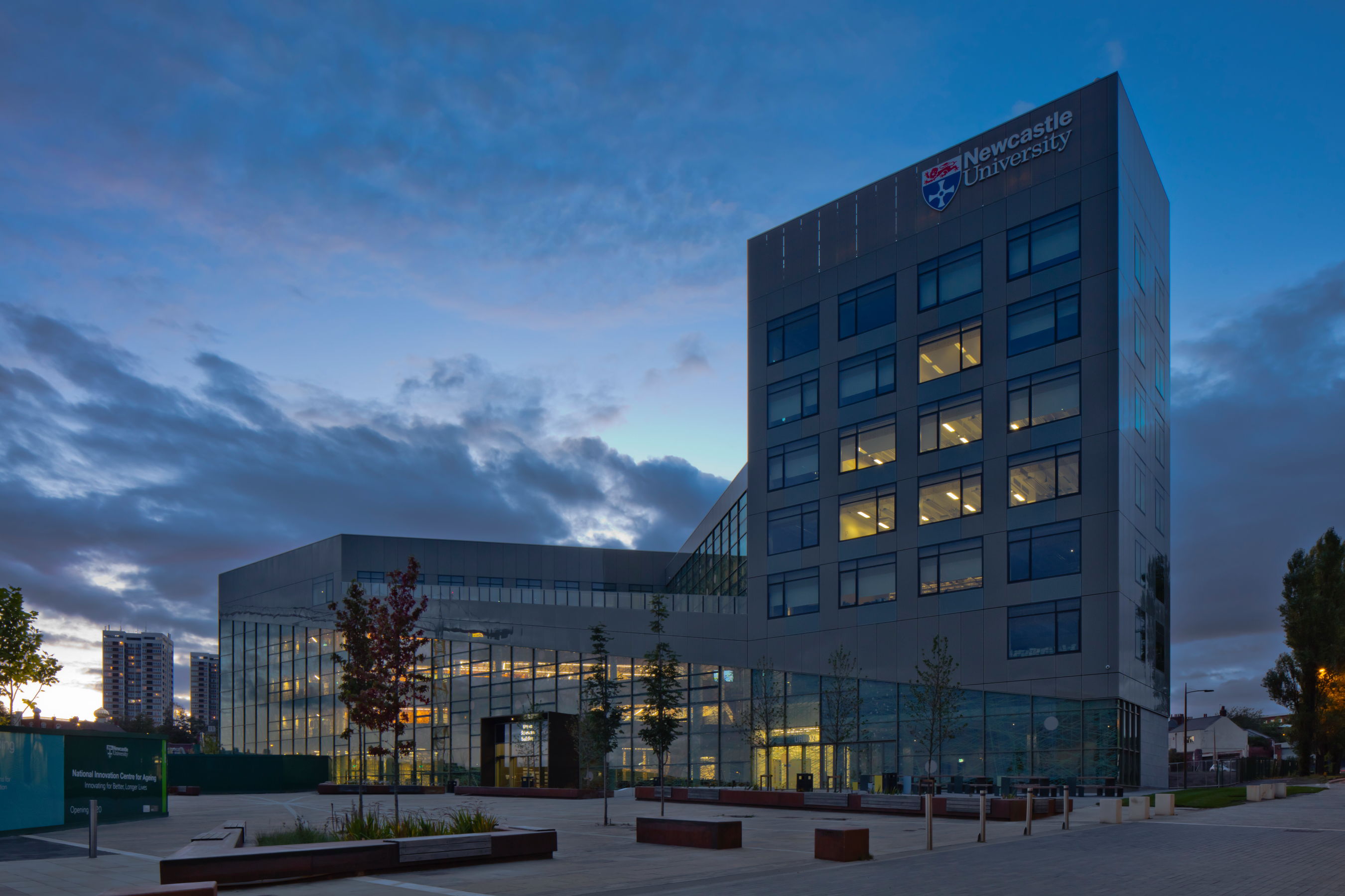 Newcastle University, Urban Sciences Building, USB, Hawkins Brown, Newcastle Helix, Dane Architectural Systems, BMS, ventilation, smoke control system, SE Controls, Andrea Hayward, Will Perkins, BS7346-8, BS EN12101